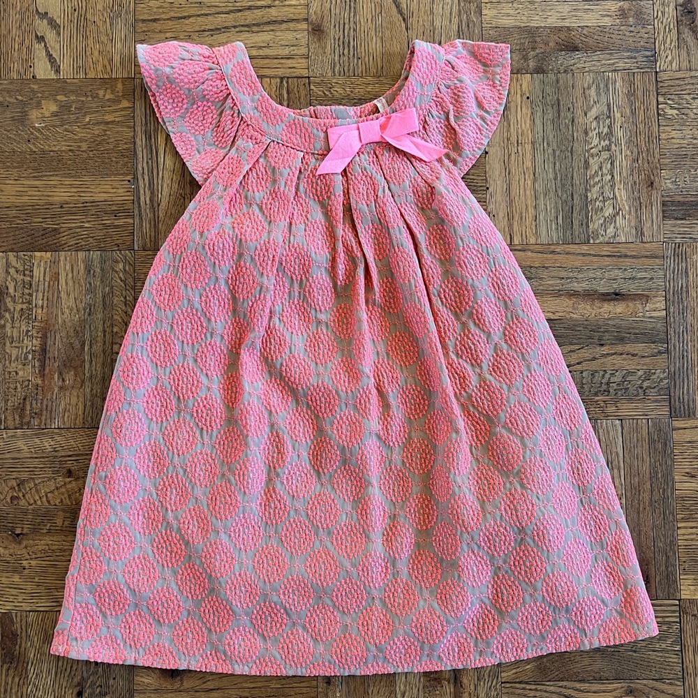 Girls Embroidered Dress